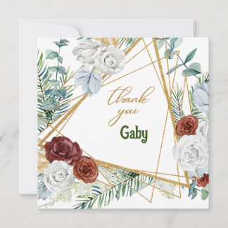 フラットカードサンキュー