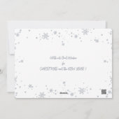 フラットカードメリークリスマス025（エルフサンタ） シーズンカード (裏面)