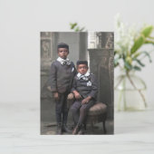 フラットカードヤングブラックボーイズ (スタンド正面)