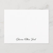 フラットカード文房具用ポストカード ポストカード (裏面)