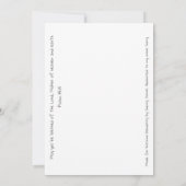 フラットカード賛美ターコイズホースバイシェリージャービス サンキューカード (裏面)