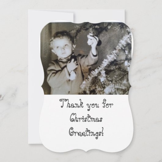 フラットカード (正面)