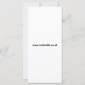 フラットカード (裏面)