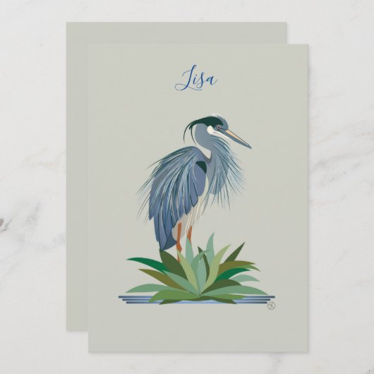 フラットカード (正面/裏面)