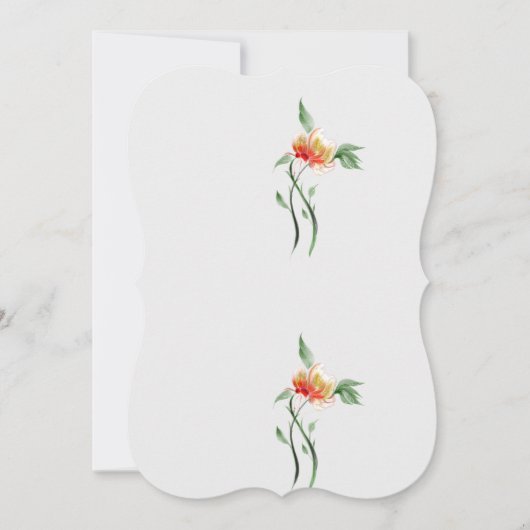 フラットカード (正面)