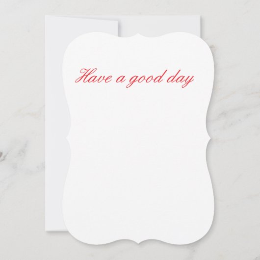 フラットカード (裏面)