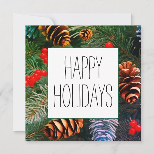 フラットカード (正面)