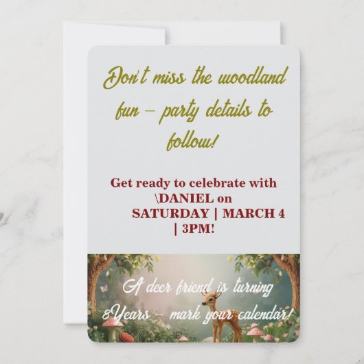 フラットカード (裏面)