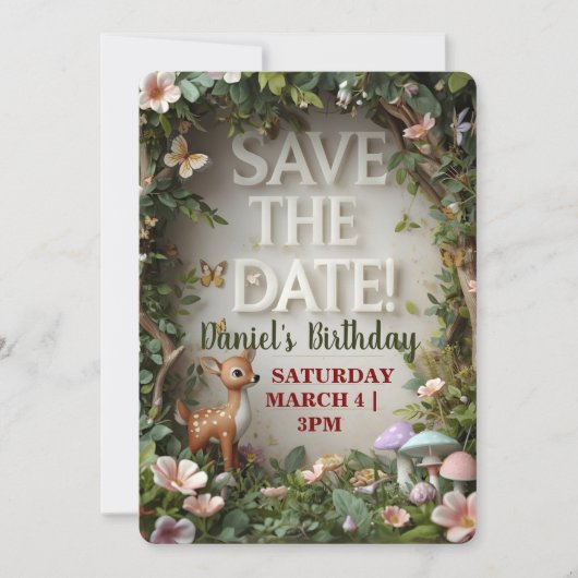 フラットカード (正面)