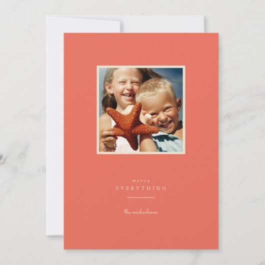 フラットカード (正面)