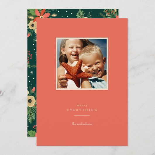 フラットカード (正面/裏面)