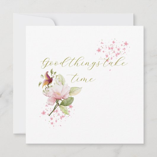 フラットカード (正面)