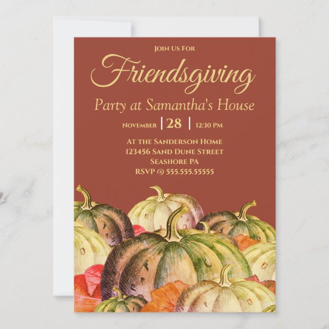 フラットカード (正面)