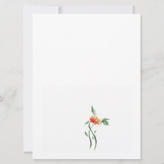 フラットカード (裏面)