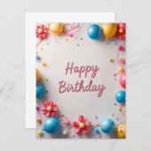 フラットカード (正面/裏面)