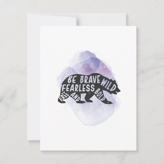 フラットカード (正面)