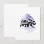 フラットカード (正面/裏面)