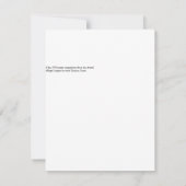 フラットカード (裏面)