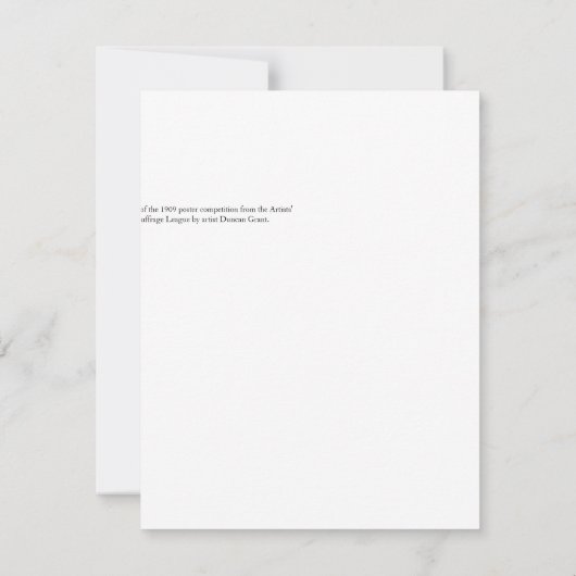 フラットカード (裏面)