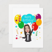 フラットカード (正面/裏面)