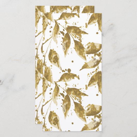 フラットカード (正面/裏面)