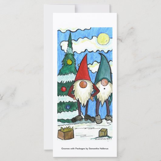 フラットカード (正面)