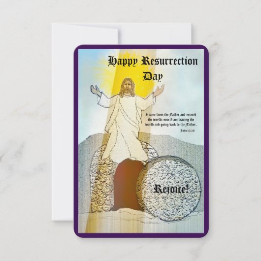 フラットカード (正面)