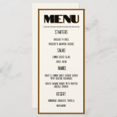 フラットカード (正面/裏面)