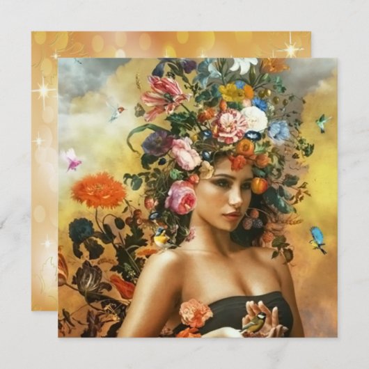 フラットカード (正面/裏面)