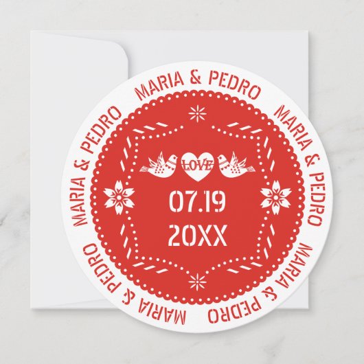 フラットカード (正面)