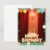 フラットカード (正面/裏面)