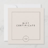 フラットカード (正面)