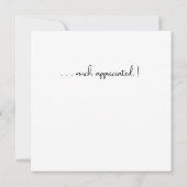 フラットカード (裏面)