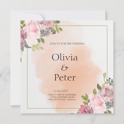 フラットカード (正面)