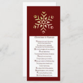 フラットカード (正面/裏面)