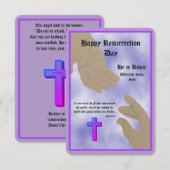 フラットカード (正面/裏面)