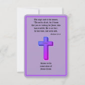 フラットカード (裏面)