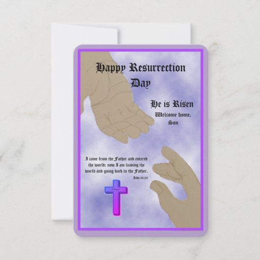 フラットカード (正面)