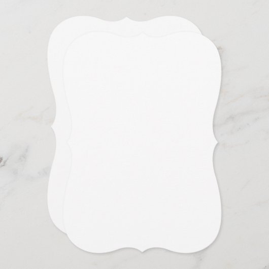 フラットカード (正面/裏面)