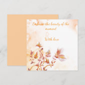 フラットカード (正面/裏面)