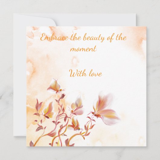 フラットカード (正面)