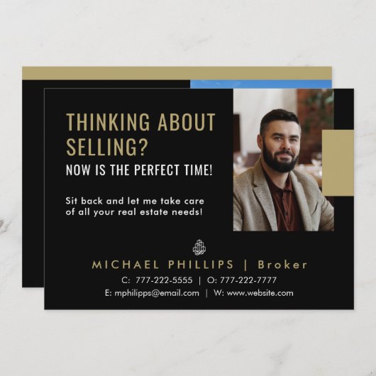 フラットカード (正面/裏面)