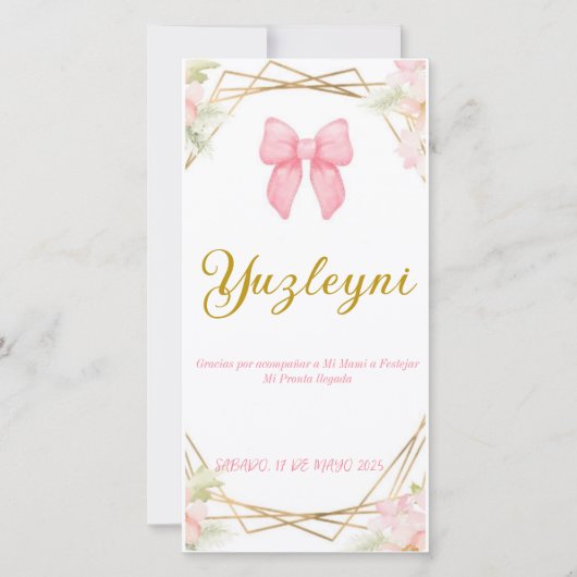 フラットカード (正面)