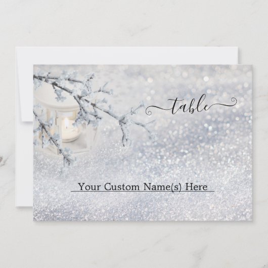 フラットカード (正面)