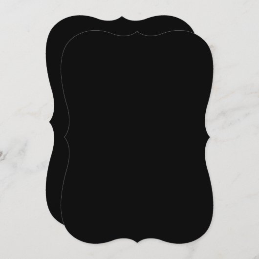 フラットカード (正面/裏面)