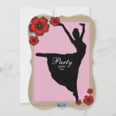 フラットカード1薄紫(BalletFlowers)RFPMDesigns ©️ 2024 (正面)