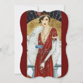 フラットカード1 Burg(Winter Glam) RFPMDesigns ©️ 2024 (正面)