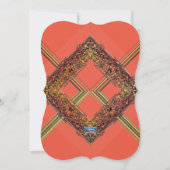 フラットカード1 Orange(CrossOver) RFPMDesigns ©️ 2024 (正面)