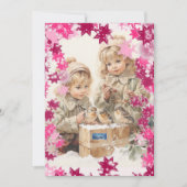 フラットカード2 (PinkSnowFlakes) RFPMDesigns ©️ 2024 (正面)