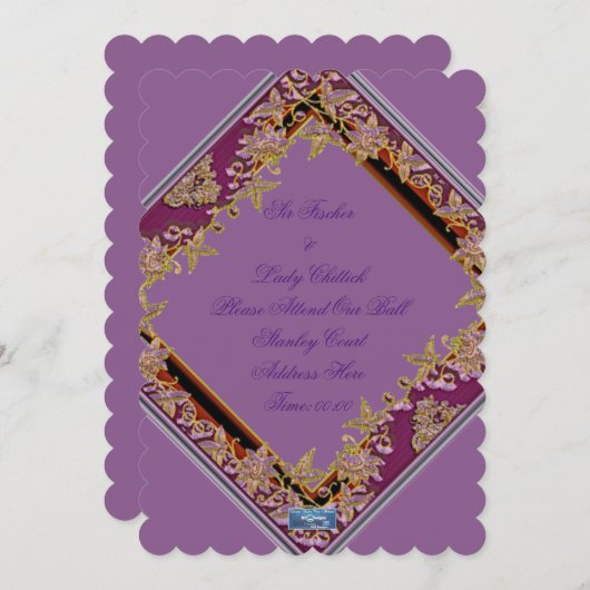 フラットカード4 Pur(AmetystWreathe)RFPMDesigns ©️ 2024 (正面/裏面)